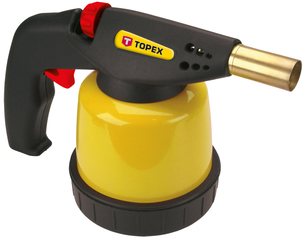 Topex44E141 Лампа паяльна газова, картриджi 190 г, з п'єзоелементом - фото 1 - id-p1680894702