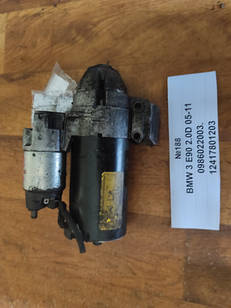 No188 Б/у стартер 2,0d 0986022003 12417801203 для BMW 3 E90 2005-2011