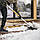 Лопата ролер для прибирання снігу Fiskars SnowXpert Roller X-series (1057179), фото 4