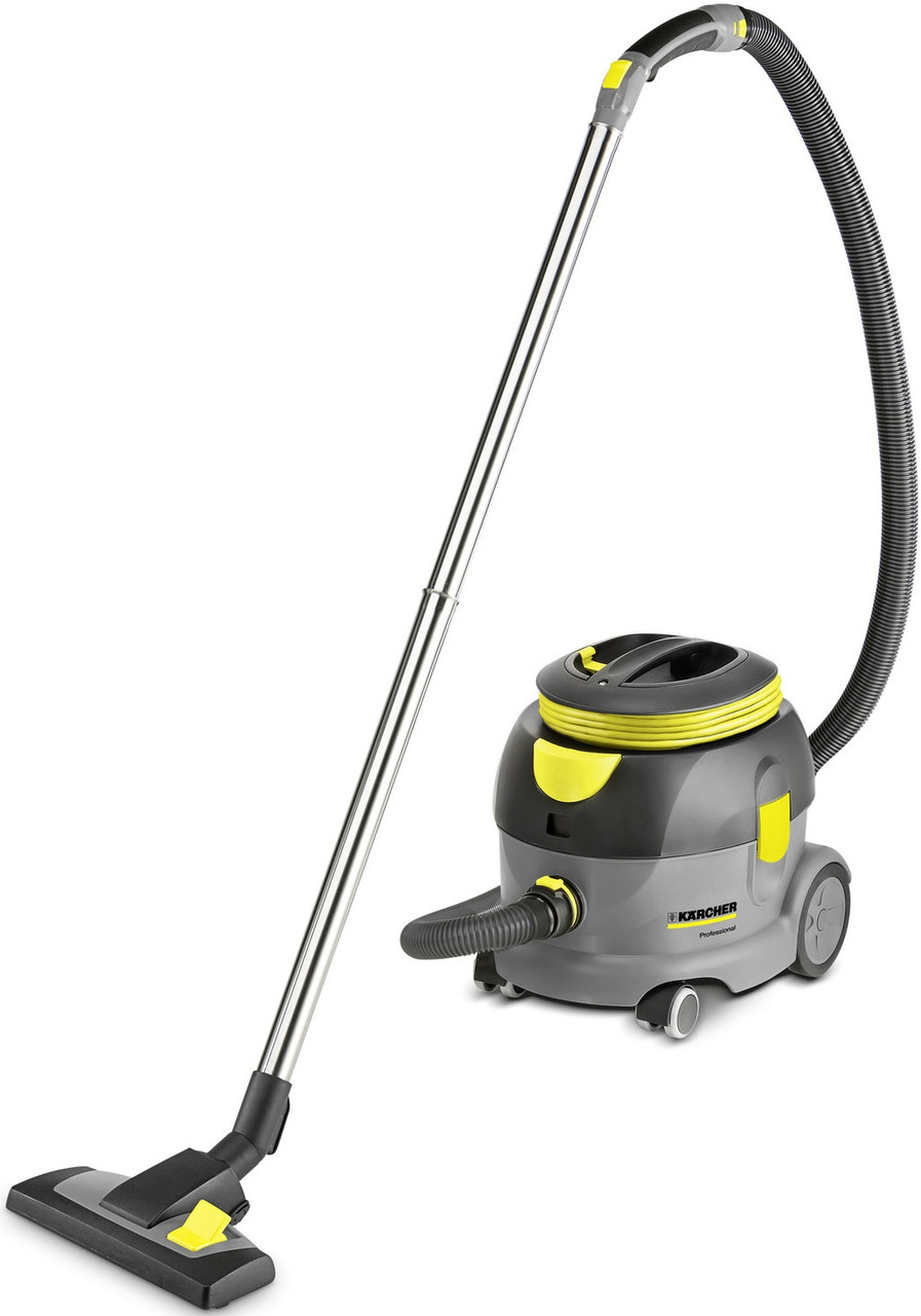 Karcherwashing dry vacuum cleaner T 12/1 eco!efficiency, 500W, 18.5 kPa, 12l, 46 l/s, 6.4 kg - фото 1 - id-p1680920683