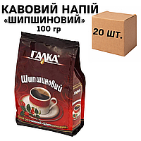 Ящик кофейного напитка Галка "Шиповниковый", 100 гр (в ящике 20 шт)