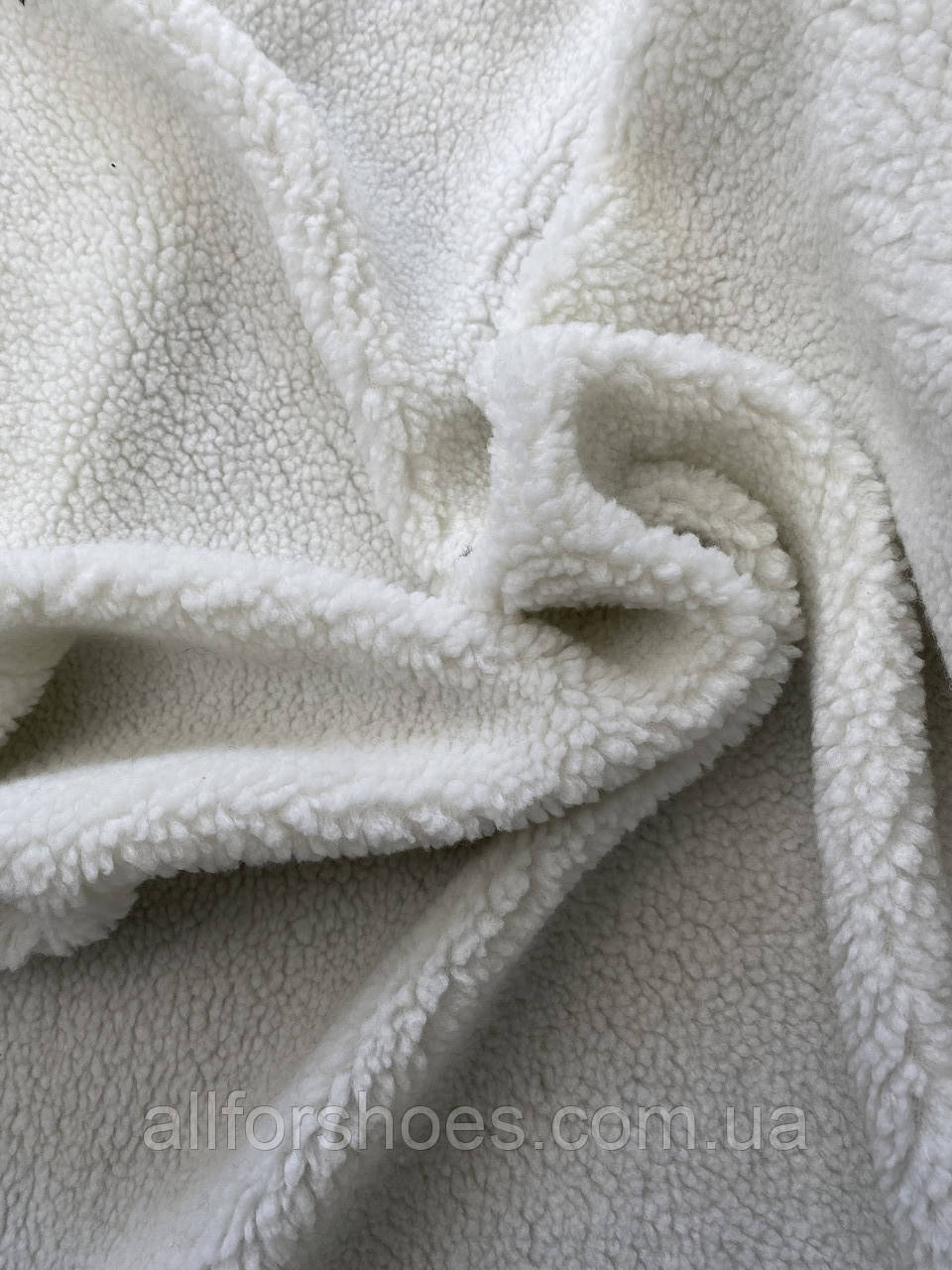 Хутро штучне овчина білий 800 грам/м.п