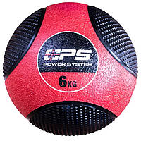 Медицинбол Medicine Ball Power System PS-4136 6кг (4136RD-0)