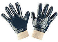 Neo Tools97-630-10 Рукавички робочі, бавовна, повністю нітрилове покриття, 4121X, 10 "