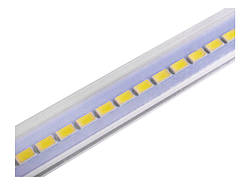 Світлодіодна лінійка 5730-72led IP65 14,4W 6500K 220V 500мм D16 LEDUA