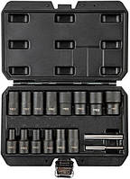 Top ToolsBolt extractor socket, 1/2", 16 pcs set