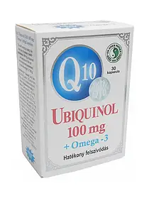 Біодобавка Коензим q10 omega 3 убіхінол антиоксидант Dr Chen Q10 Ubiquinol Omega 3 в капулях 30 шт.