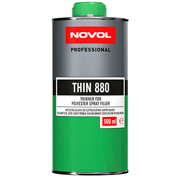 Розріджувач для рідкої шпаклівки Novol Thin 880, 500 мл