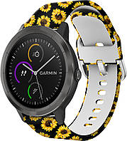 Ремешок Colorful для Garmin Vivoactive 3 Sunflowers