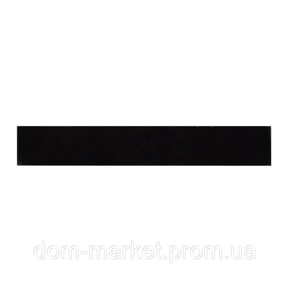 Декоративная вставка Tupai 142x21,5 черный глянец 1мм - фото 1 - id-p1592095267