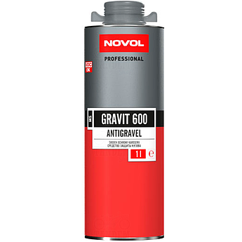 Засіб захисту кузова Novol Gravit 600 MS, 1 л Сірий
