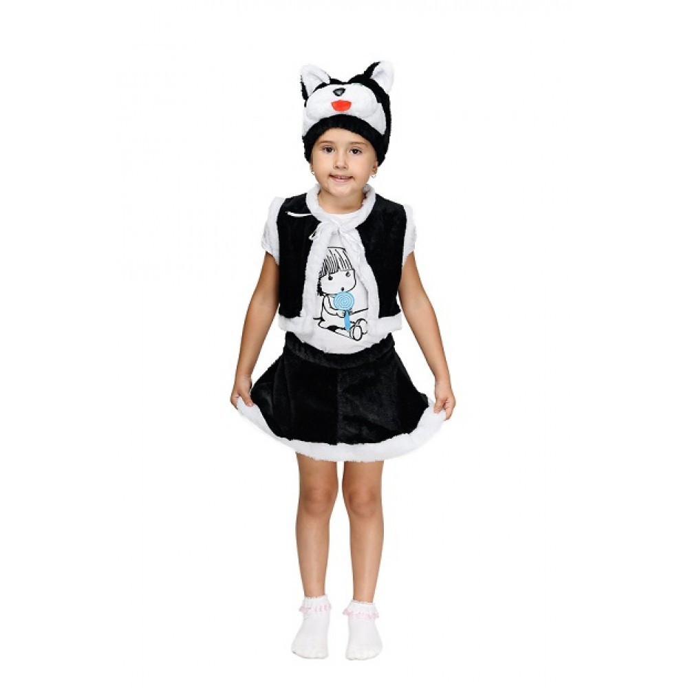 Карнавальний костюм для дівчинки Кішечка