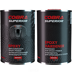 Ґрунт епоксидний антикорозійний Novol Cobra Superior Epoxy, 800 мл + 800 мл