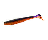 Виброхвост Flagman Mystic Fish Fat 2" #0502 Violet/Orange