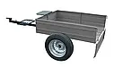 Причеп 1000×1250 для мотоблока, невідкидний, під жигулівські колеса, фото 2