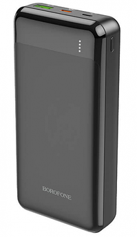 Повербанк Borofone 20000mAh USB/Type-C PD/QC3.0 20W  BJ19A Black