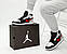 Кросівки Air Jordan 1 Retro High OG Black Grey Red, фото 3