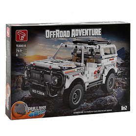Конструктор "Джип" 769 деталей, інерція (Т2004)
