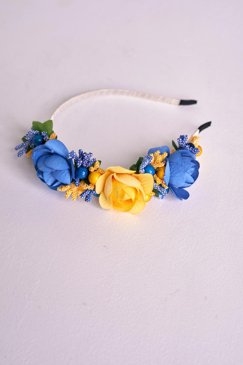 Обруч "Квіти" половинка