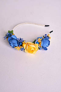 Обруч "Квіти" половинка