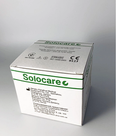 Голка ін'єкційна Solocare одноразова стерильна 22G 100шт