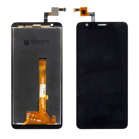 Дисплей ZTE Blade A3 (2019)/L8 (2019)/L9 (2021) із чорним тачскрином, фото 1