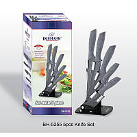 Набор ножей для кухни с подставкой Bohmann BH-5255 6 предметов