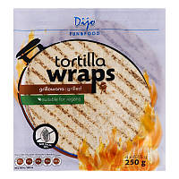 Тортилья Гриль Пшенична, Dijo Fun&Food Tortilla Wraps 250 г (4*62,5 г)