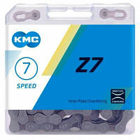 Цепь на велосипед KMC Z7 7 скоростей 116 звеньев