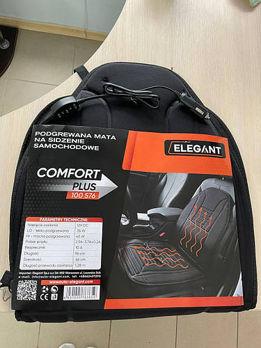 Накидка на сидения с подогревом 12В Elegant 100 576 (ID#1681226346 ...