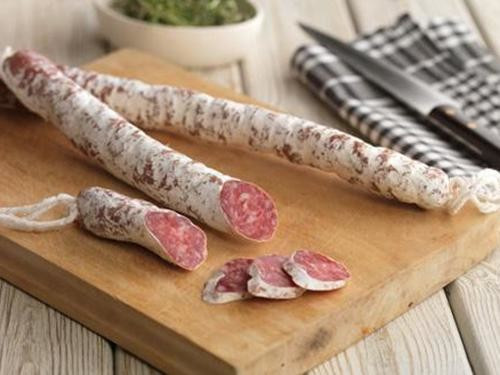 Ковбаса Fuet Exstra з білою пліснявою з свинини (кругла) , сировялена ...