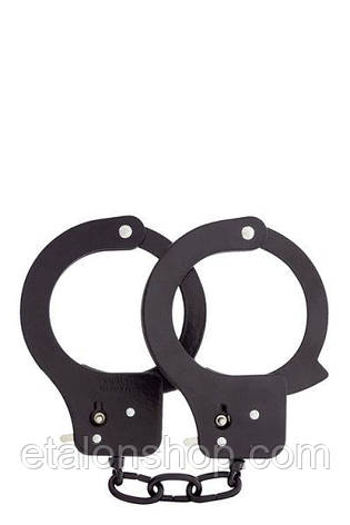 Наручники BONDX METAL CUFFS, BLACK, фото 2