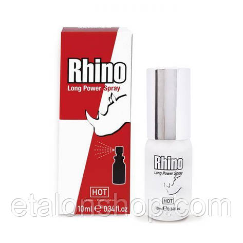 Спрей-пролонгатор для чоловіків RHINO, 10 мл, фото 2