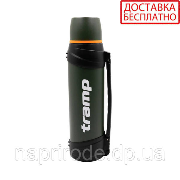 Термос Tramp Travel Line UTRC-141-olive 2.5 л оливковий, фото 1