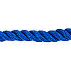 Веревка Polyester 3 strand rope 12mm*200m blue, фото 2
