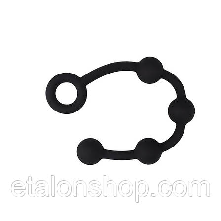 CH88332 Анальні буси Chisa Black Mont ”P” Storm Beads S, фото 2