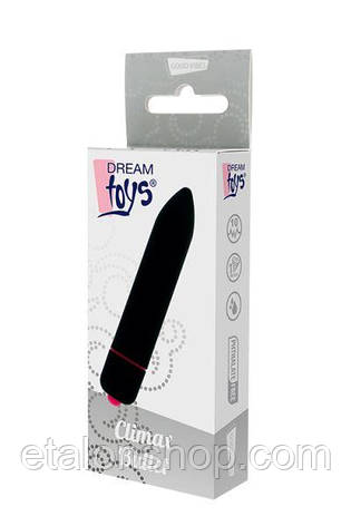Мини вибромассажер DREAM TOYS 10-SPEED CLIMAX BULLET BLACK, фото 2