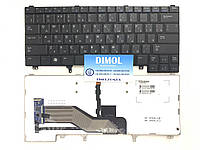 Оригинальная клавиатура для Dell Latitude E5420, E6220, E6320, E6330, E6420, E6430, black, backlit, ru