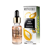 Сыворотка для лица осветляющая Revuele Brightening Peel Serum с экстрактом папайи 20 мл