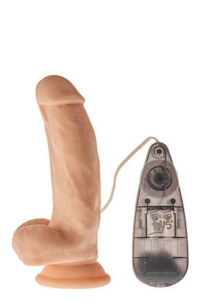 Вибратор с присоской Dream Toys MR.DIXX BRAVE BOSS 6,9' VIBRATING DILDO, фото 2