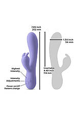 Вібратор кролик NS Novelties INYA LUV BUNNY PURPLE, фото 3