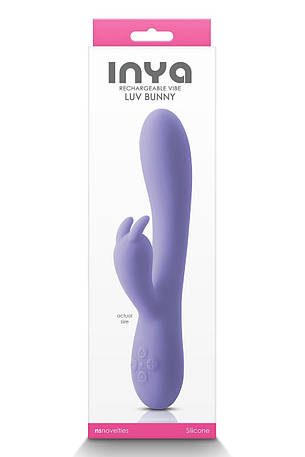 Вібратор кролик NS Novelties INYA LUV BUNNY PURPLE, фото 2