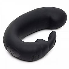 Подвійний вібратор кроликів Fifty Shades of Grey Sensation Rechargeable G-Spot Rabbit Vibrator, фото 3