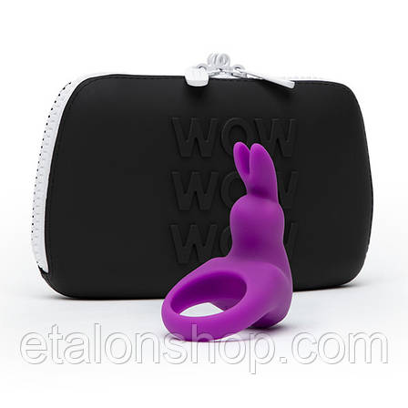 Ерекційне кільце + сумочка для зберігання Happy Rabbit Cock Ring Kit (2 Piece), фото 2