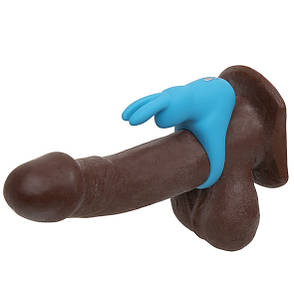 Ерекційне кільце Happy Rabbit Rechargeable Mock Ring Blue, фото 2