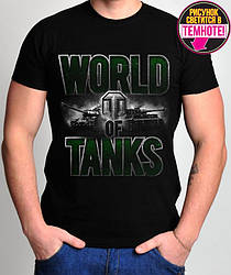 Футболка чорні чоловічі WORLD of TANKS танки Valimark-Biz