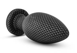 Анальна корок силікон BLUSH SPARK SILICONE PLUG SMALL CARBON FIBER, фото 2