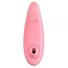 Безконтактний кліторальний стимулятор Womanizer Premium ECO з біоматеріалів, PINK, фото 3