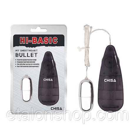 CH08503 Вібропуля HI-BASIC MY SWEETHEART BULLET Chisa, фото 2
