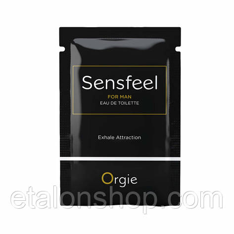 ПРОБІК Чоловіча туалетна вода Orgie SENSFEEL + афродизіак, 1 мл, фото 2